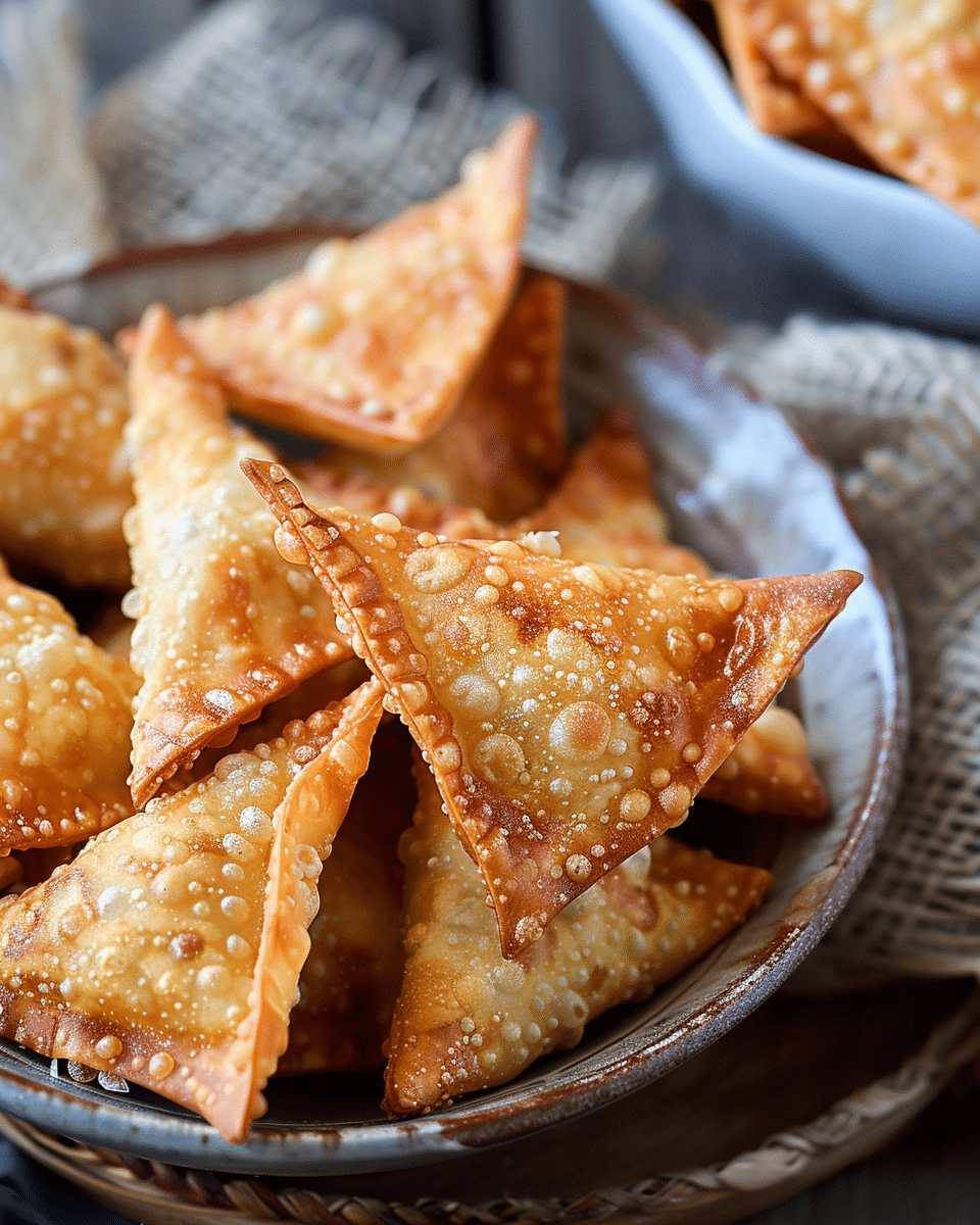 Easy Cream Cheese Wontons: Bake, Fry, or Air Fry to Perfection